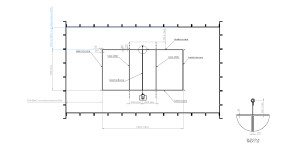 Boisko do siatkówki, wymiary