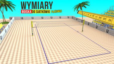 boisko do siatkówki plażowej