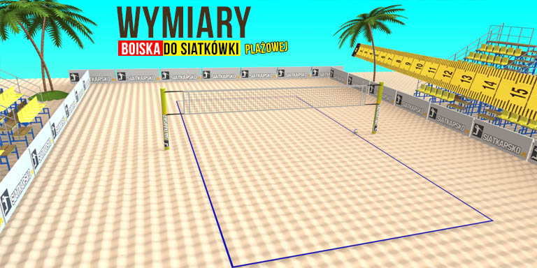boisko do siatkówki plażowej