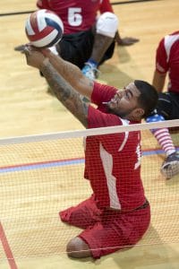 siatkówka na siedząco