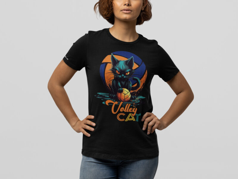 koszulka siatkówka volley cat damska